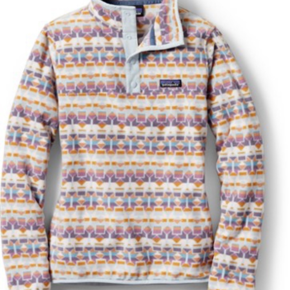 Patagonia Micro D Snap Fleece Pullover Sz Large